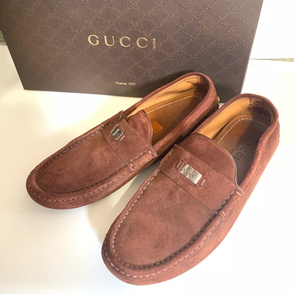 Men’s Gucci Horse Bit Loafers 8 M